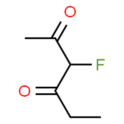 2,4-Hexanedione, 3-fluoro- (9CI) Structure