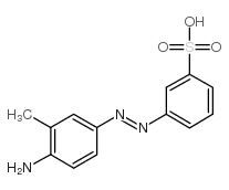 4-氨基-3-甲基-3'-磺酸基偶氮苯结构式