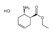 乙基顺-2-氨基-4-环己烯-1-羧酸盐酸盐结构式