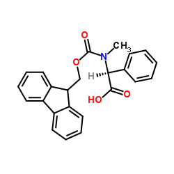 (S)-2-((((9h-芴-9-基)甲氧基)羰基)(甲基)氨基)-2-苯乙酸图片