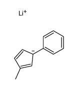lithium,(3-methylcyclopenta-1,4-dien-1-yl)benzene结构式