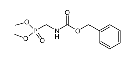 dimethyl N-(benzyloxycarbonyl)aminomethylphosphonate Structure