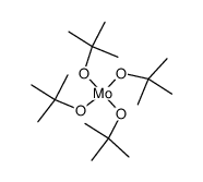 Tetrakis(tert-butoxy)molybdaen(IV)结构式