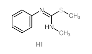 N-methyl-1-methylsulfanyl-N-phenyl-methanimidamide结构式