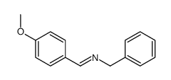 N-benzyl-1-(4-methoxyphenyl)methanimine结构式