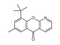 9-tert-butyl-7-methylchromeno[2,3-b]pyridin-5-one结构式