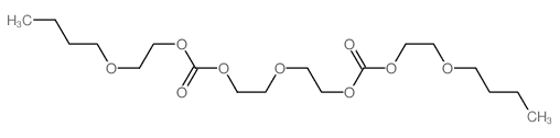 2,5,8,10,13-Pentaoxaheptadecanoic acid, 9-oxo-, 2-butoxyethyl ester结构式
