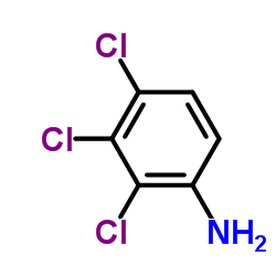 Benzenamine,2,3,4-trichloro- structure