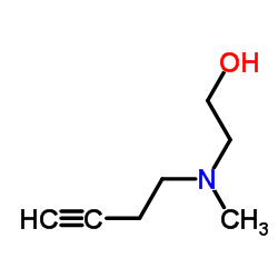 Ethanol, 2-(3-butynylmethylamino)- (9CI) Structure