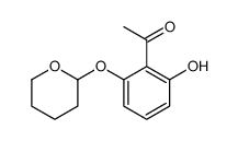 1-[2-hydroxy-6-(oxan-2-yloxy)phenyl]ethanone结构式