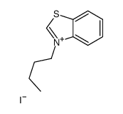 3-butylbenzo[d]thiazol-3-ium iodide结构式