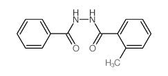 N-benzoyl-2-methyl-benzohydrazide结构式