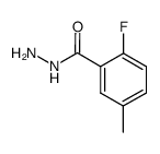 2-fluoro-5-methyl-benzoic acid hydrazide Structure