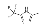 4-Methyl-2-(trifluoromethyl)-1H-imidazole Structure