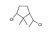 (2S,5S)-2-chloro-5-(1-chloroethyl)-1,1-dimethylcyclopentane Structure