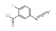 4-FLUORO-3-NITROPHENYL AZIDE structure