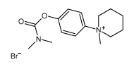 1-{4-[(Dimethylcarbamoyl)oxy]phenyl}-1-methylpiperidinium bromide Structure