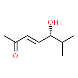 3-Hepten-2-one, 5-hydroxy-6-methyl-, (3E,5R)- (9CI) Structure