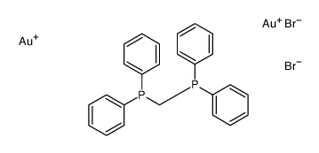dppm(AuBr)2结构式