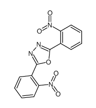 2,5-bis-(2-nitro-phenyl)-[1,3,4]oxadiazole结构式