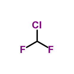 Difluorochloromethane Structure