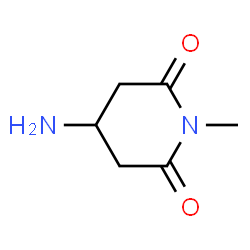 2,6-Piperidinedione,4-amino-1-methyl-(9CI) Structure