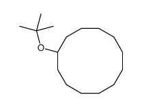 (1,1-dimethylethoxy)cyclododecane结构式