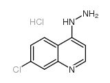 7-氯-4-肼基喹啉盐酸盐结构式