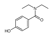 N,N-二乙基-4-羟基苯甲酰胺结构式