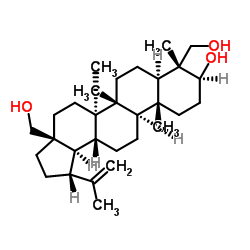 23-羟基桦木醇结构式