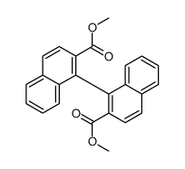 dimethyl [1,1'-binaphthalene]-2,2'-dicarboxylate Structure