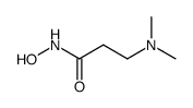 Propanamide, 3-(dimethylamino)-N-hydroxy- (9CI) Structure