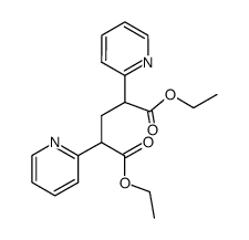 2,4-di-[2]pyridyl-glutaric acid diethyl ester结构式