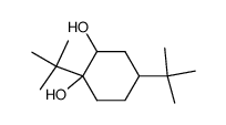 1,4-di-tert-butyl-1,2-cyclohexanediol Structure