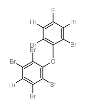 4'-fluoro-2,2',3,3',4,5,5',6,6'-nonabromodiphenyl ether Structure