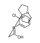 N-(2-chlorophenyl)-2-(1,2,3,5,6,7-hexahydropyrrolizin-8-yl)acetamide结构式