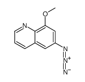 6-azido-8-methoxyquinoline结构式