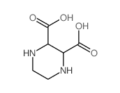 2,3-哌嗪二羧酸(6ci,7ci,9ci)结构式