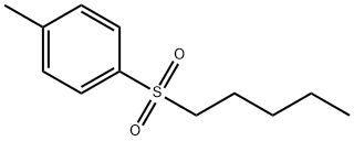 pentyl p-tolyl sulfone Structure