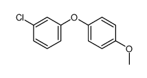 1-chloro-3-(4-methoxyphenoxy)benzene Structure