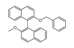 1-(2-methoxynaphthalen-1-yl)-2-phenylmethoxynaphthalene Structure