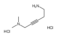N1,N1-二甲基-2-丙炔-1,5-二胺结构式