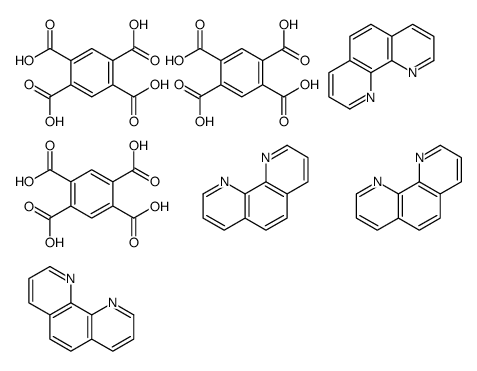 benzene-1,2,4,5-tetracarboxylic acid,1,10-phenanthroline结构式