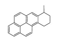 7-methyl-7,8,9,10-tetrahydrobenzo[a]pyrene结构式