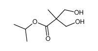 2,2-bis-hydroxymethyl-propionic acid isopropyl ester Structure