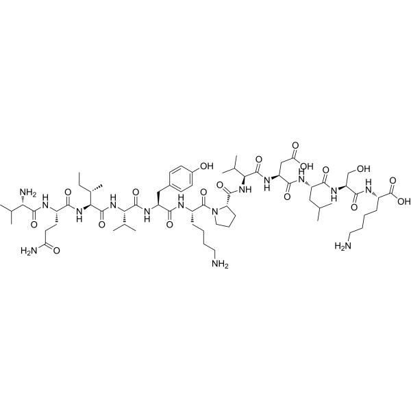 Tau Peptide (306-317) trifluoroacetate salt结构式