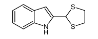 2-(1,3-dithiolan-2-yl)-1H-indole结构式