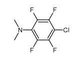 4-Chloro-2,3,5,6-tetrafluoro-N,N-dimethylaniline Structure