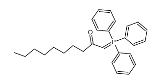 1-(triphenylphosphoranylidene)decan-2-one Structure