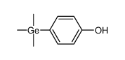 4-trimethylgermylphenol结构式